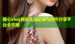 糖心vlog精彩生活记录与创作分享平台全攻略