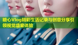 糖心Vlog精彩生活记录与创意分享引领视觉盛宴体验