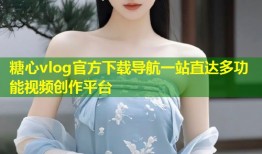 糖心vlog官方下载导航一站直达多功能视频创作平台