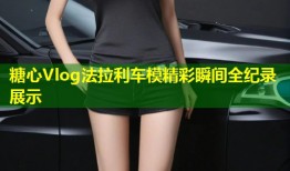 糖心Vlog法拉利车模精彩瞬间全纪录展示