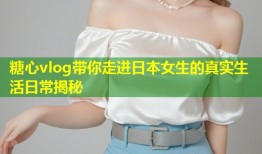 糖心vlog带你走进日本女生的真实生活日常揭秘