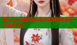 糖心vlog破解版安卓无限观看高清社交互动平台