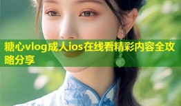 糖心vlog成人ios在线看精彩内容全攻略分享