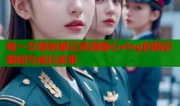 每一次喷射都记录源糖心vlog的精彩瞬间与成长故事