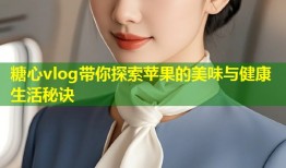 糖心vlog带你探索苹果的美味与健康生活秘诀