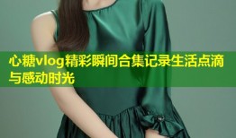心糖vlog精彩瞬间合集记录生活点滴与感动时光