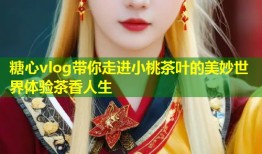 糖心vlog带你走进小桃茶叶的美妙世界体验茶香人生