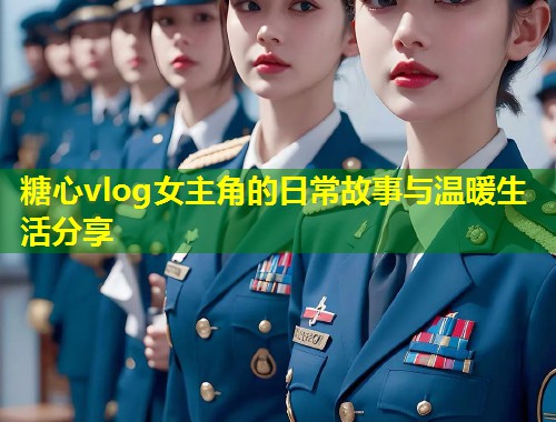 糖心vlog女主角的日常故事与温暖生活分享