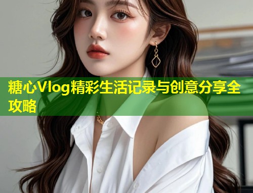 糖心Vlog精彩生活记录与创意分享全攻略