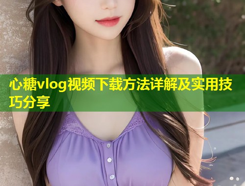 心糖vlog视频下载方法详解及实用技巧分享