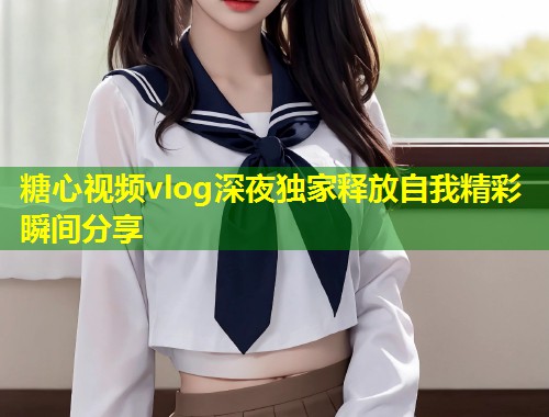 糖心视频vlog深夜独家释放自我精彩瞬间分享