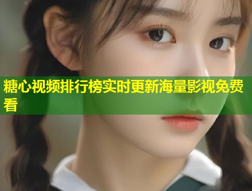 糖心视频排行榜实时更新海量影视免费看