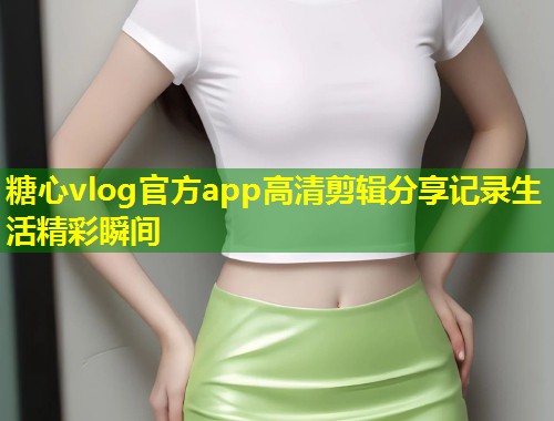 糖心vlog官方app高清剪辑分享记录生活精彩瞬间