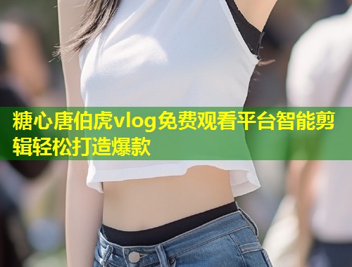 糖心唐伯虎vlog免费观看平台智能剪辑轻松打造爆款